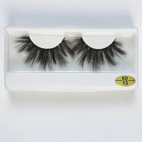 25 mm False Eyelashes Thick Strip Mink Lashes - Image 2