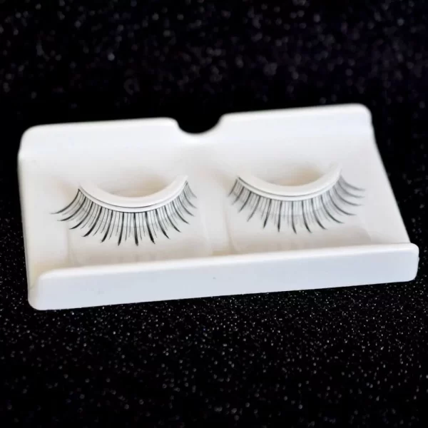 1 pair Reusable Pre-glued Lengthening False Eyelash Elegant Style with Glue Band - Image 2