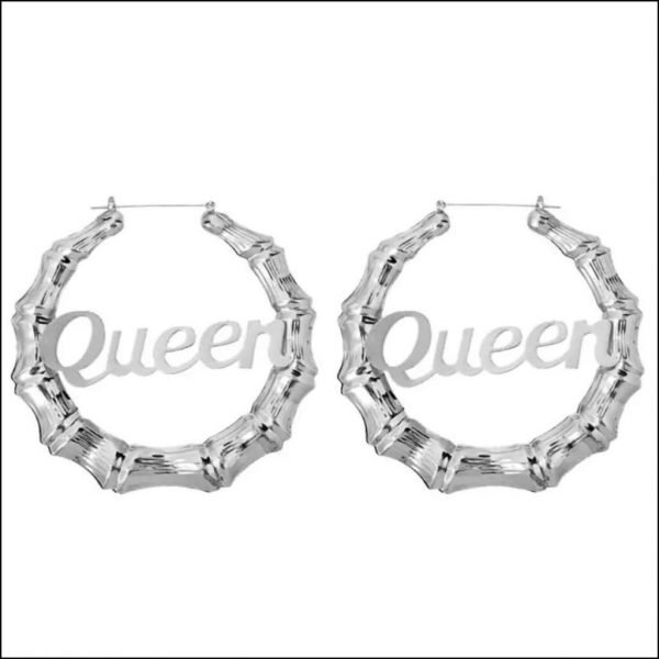 QUEEN STAINLESS EARRING - Image 2