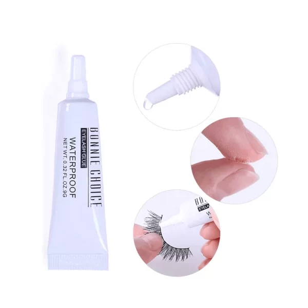 Eyelash Glue Super Safe & Strong Adhesive Clear Color - Image 2