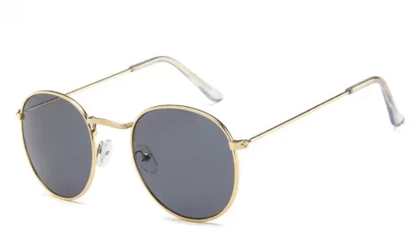 Luxury Mirror Classic Round Sunglasses UV400 - Image 2