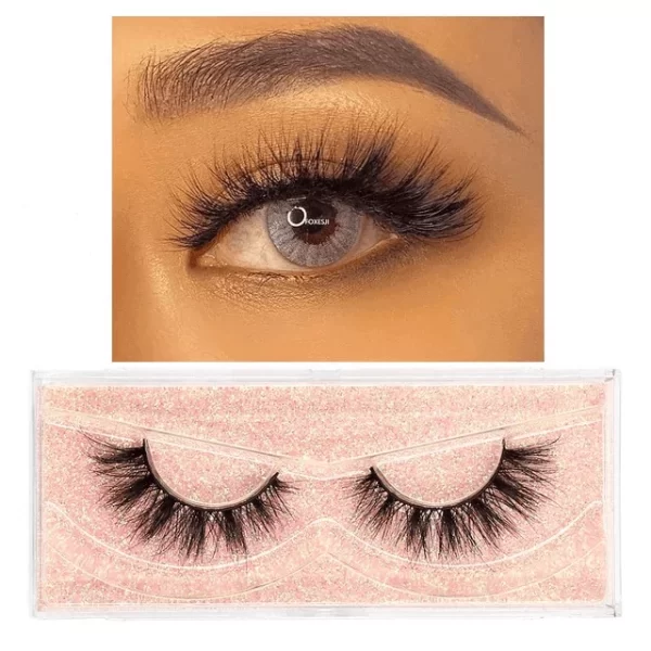 Makeup Eyelashes 3D Mink Fluffy Resusable