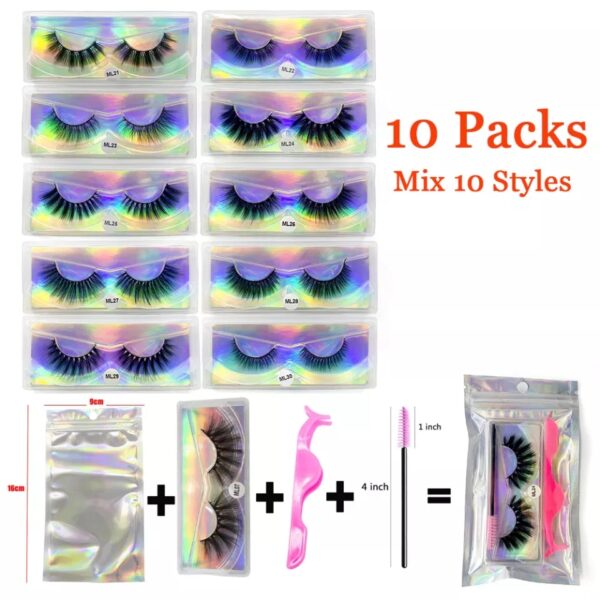 Wholesale mix 10 lashes - Image 3