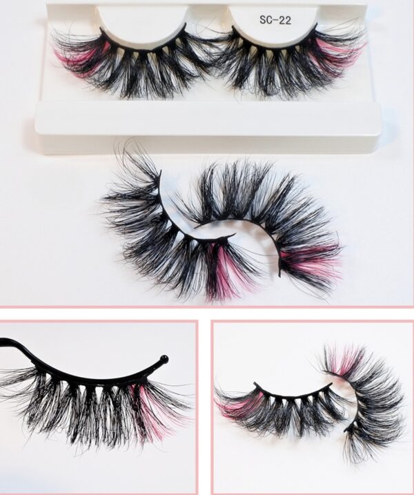 PINK (7pairs) eyelashes