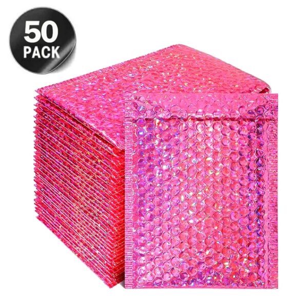 Wholesale 50 bobble mailer envelopes pink